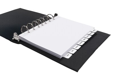 Avery Index Maker Print & Apply Label Mini Dividers, 5-1/2 x 8-1/2, 8 Tabs (11427)