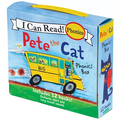 Pete the Cat Phonics Box, Set of 12 Books, Paperbook (9780062404527)