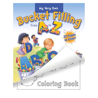 My Very Own Bucket Filling from A to Z Coloring Book by Carol McCloud and Caryn Butzke, Paperback, 6