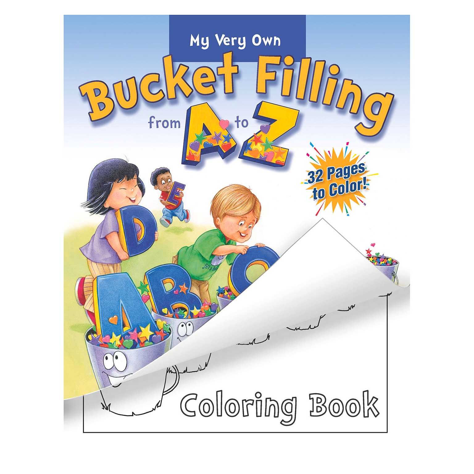 My Very Own Bucket Filling from A to Z Coloring Book by Carol McCloud and Caryn Butzke, Paperback, 6/Pack (BUC9780996099905)