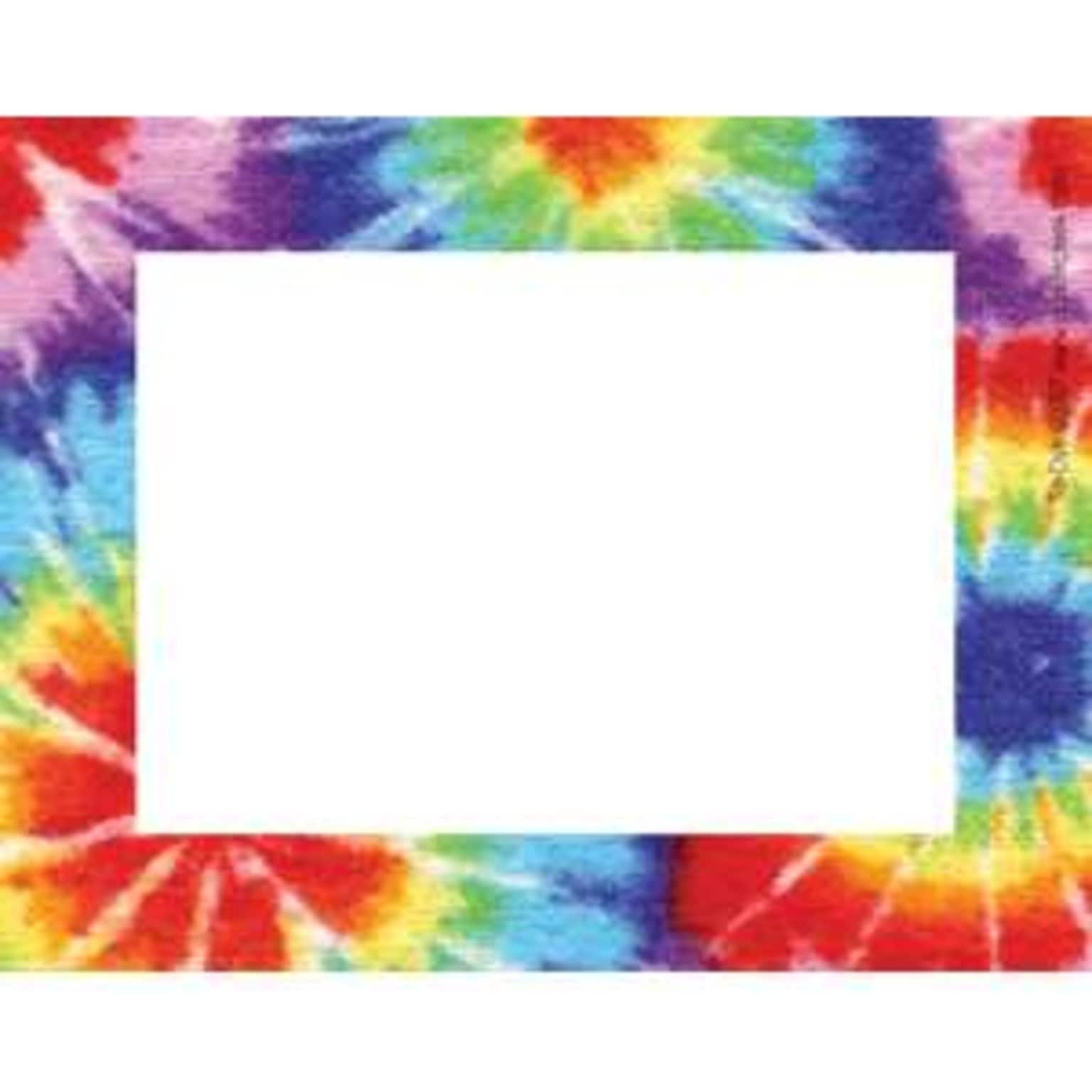 Barker Creek Self-adhesive Tie-Dye School Name Tags, 2.75 x 3.5, 90/Set (BC3745)