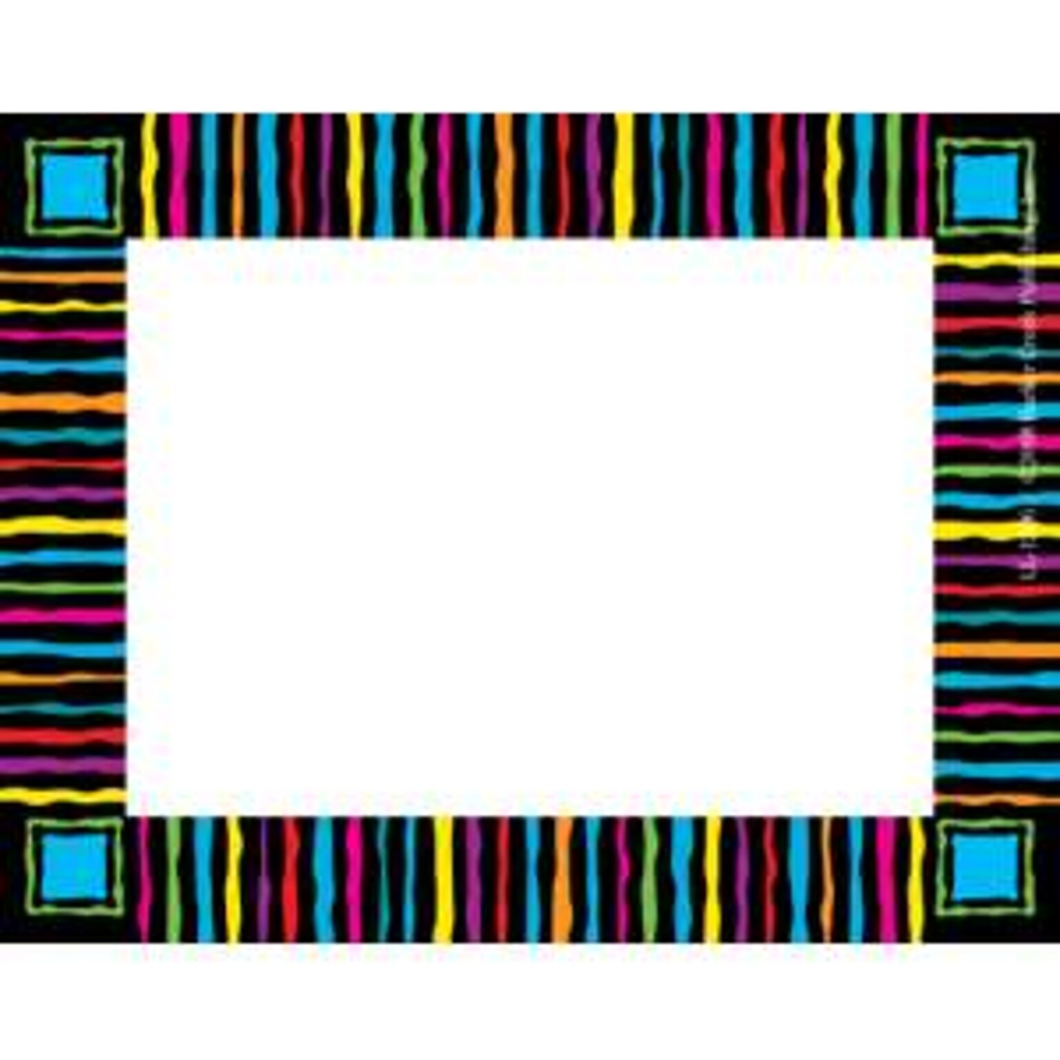 Barker Creek Neon Stripes Name Tags, Self-Adhesive Labels, 3 1/2 x 2 3/4, 90/Pack (BC3748)