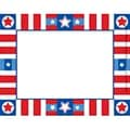 Barker Creek Americana Name Tags, Self-Adhesive Labels, 3 1/2 x 2 3/4, 90/Pack (BC3753)