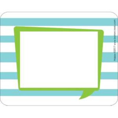 Barker Creek Self-adhesive Happy School Name Tags, 2.75" x 3.5", 90/Set (BC3766)