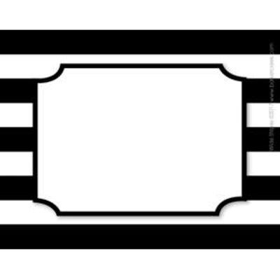 Barker Creek Self-adhesive Wide Stripes School Name Tags, 2.75 x 3.5, 90/Set (BC3773)