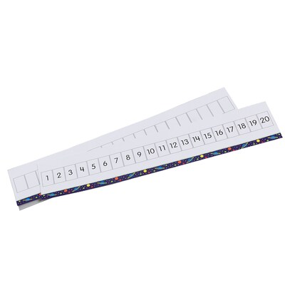 Didax Write-On/Wipe-Off 1-20 Number Path, Pack of 10 (DD-211774)