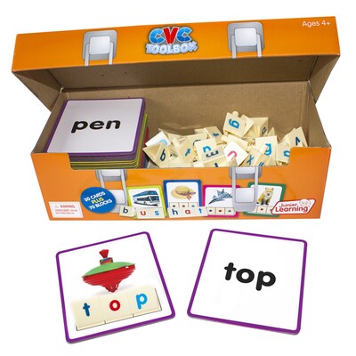 CVC Toolbox Educational Action Games for Grades 1-3 (JRL167)