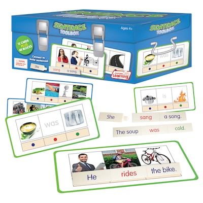 Junior Learning Sentence Toolbox Educational Action Games for Grades 1-4 (JRL168)