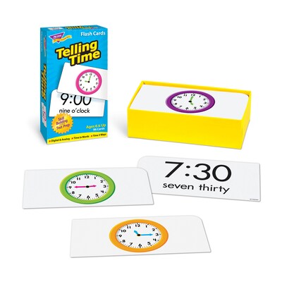 Time and Money Skill Drill Flash Cards Assortment for Grades 1-5, Pack of 192 (T-53905)