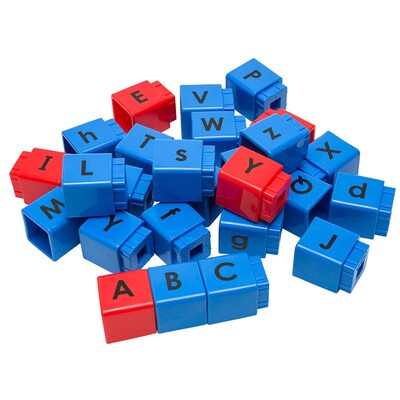 Didax Jumbo Alphabet Unifix® Cubes, Set of 20 (DD-211265)