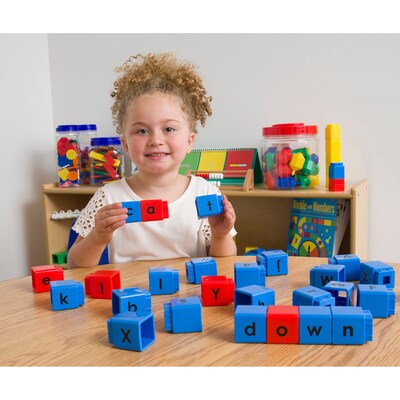 Didax Jumbo Alphabet Unifix® Cubes, Set of 20 (DD-211265)