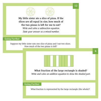 Problem Solving Practice Cards for Grade 4, Pack of 100 (DD-211280)