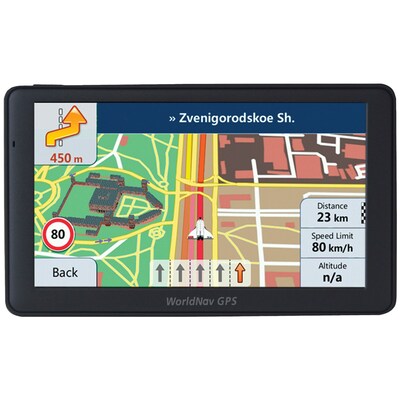 WorldNav 769060 WorldNav 7690 High-Resolution 7" Truck GPS Device with Bluetooth