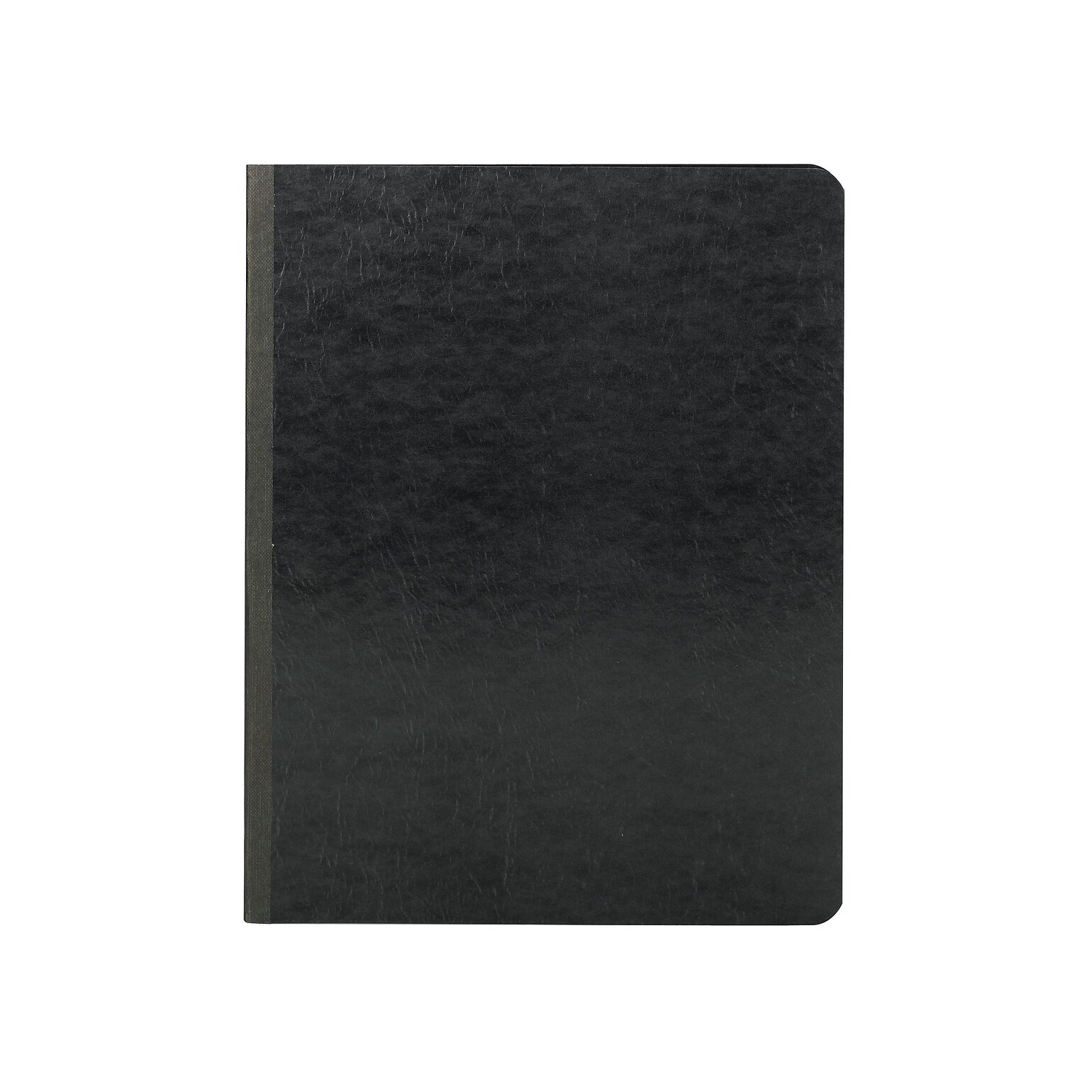 Smead Premium Pressboard 2-Prong Report Cover, Letter Size, Black (81152)