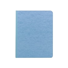 Smead Premium Pressboard 2-Prong Report Cover, Letter Size, Blue (81052)