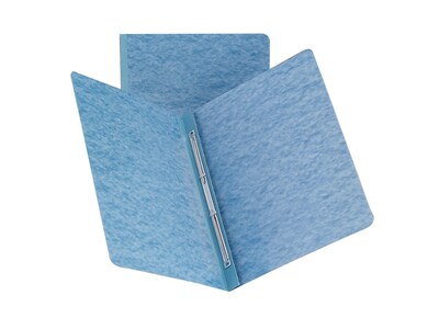 Smead Premium Pressboard 2-Prong Report Cover, Letter Size, Blue (81052)