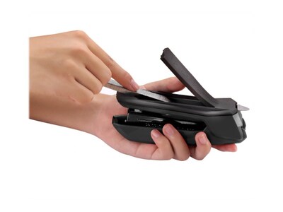 Bostitch Ascend Desktop Stapler, 20-Sheet Capacity, Staples Included, Black (B210BLK)