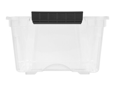 Iris Stack & Pull Stackable, Clear, 6/Carton (100300)