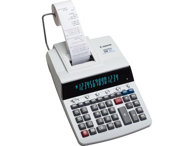 Canon MP49DII 8708B001 14-Digit Desktop Calculator, White