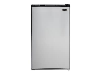 Danby Designer 3.2 Cu. Ft. Refrigerator, Black/Silver (DCR032C1BSLDD)