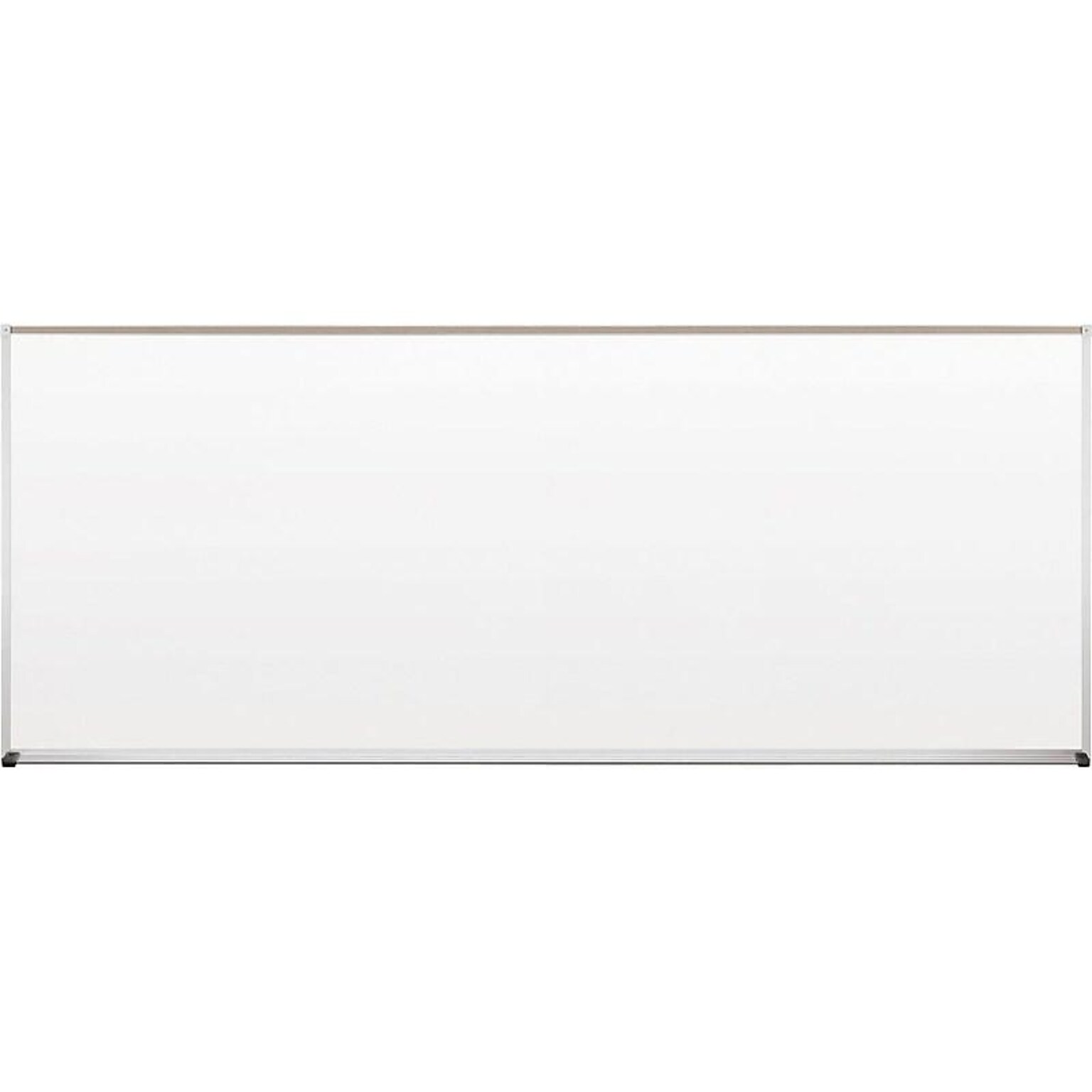 Best-Rite Steel Dry-Erase Whiteboard, Anodized Aluminum Frame 10 x 4 (202AK-25)