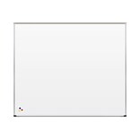 Best-Rite Deluxe Porcelain Dry-Erase Whiteboard, Anodized Aluminum Frame, 4 x 4 (202AD-25)