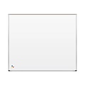 Best-Rite Deluxe Porcelain Dry-Erase Whiteboard, Anodized Aluminum Frame, 4 x 4 (202AD-25)
