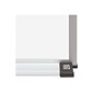 Best-Rite Deluxe Porcelain Dry-Erase Whiteboard, Anodized Aluminum Frame, 4' x 4' (202AD-25)
