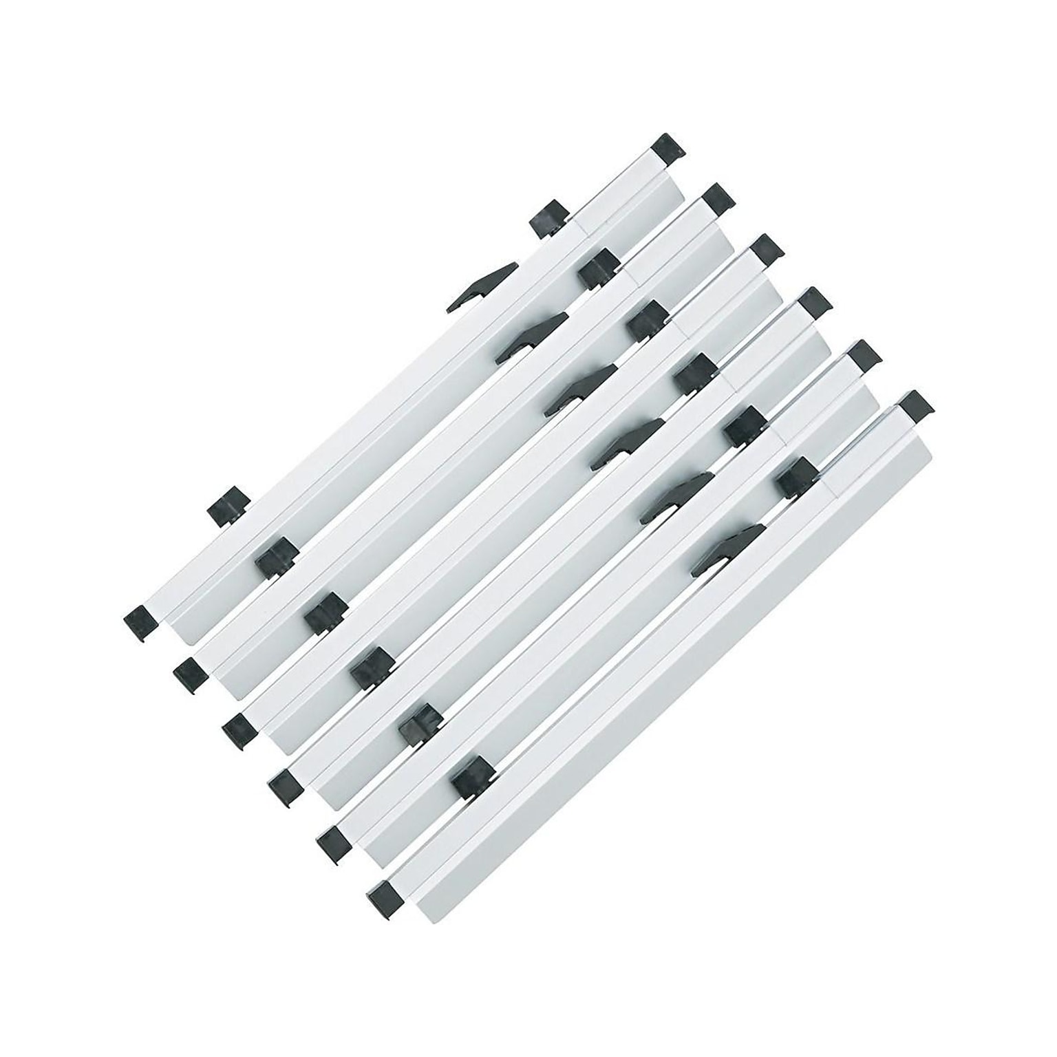 Safco 1-Pocket Aluminum Wall File, Gray (50026)
