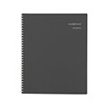 2018 AT-A-GLANCE 11H x 8.5W Academic Planner, DayMinder Professional, Charcoal (AYC4704519)