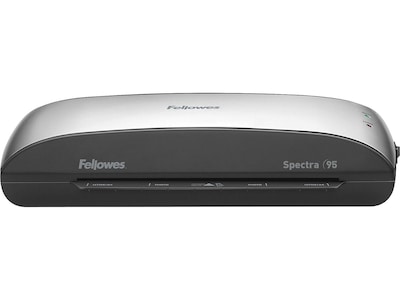 Fellowes Spectra 95 Thermal Laminator, 9.5 Width, Silver/Black (5738201)