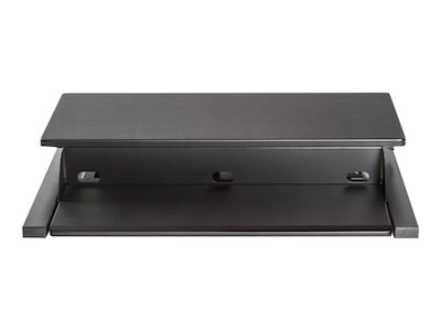 Luxor Level Up Pro 32"W Adjustable Riser, Laminate Wood (LVLUP PRO32-BK)
