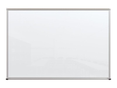 Balt Glass Dry-Erase Whiteboard, Anodized Aluminum Frame, 4 x 3 (14800)