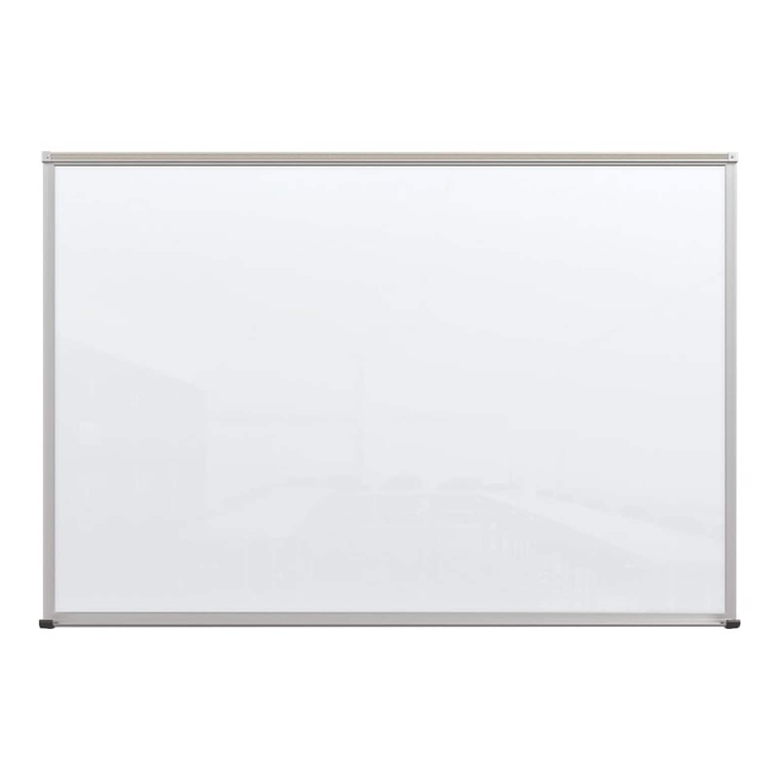 Balt Glass Dry-Erase Whiteboard, Anodized Aluminum Frame, 4 x 3 (14800)