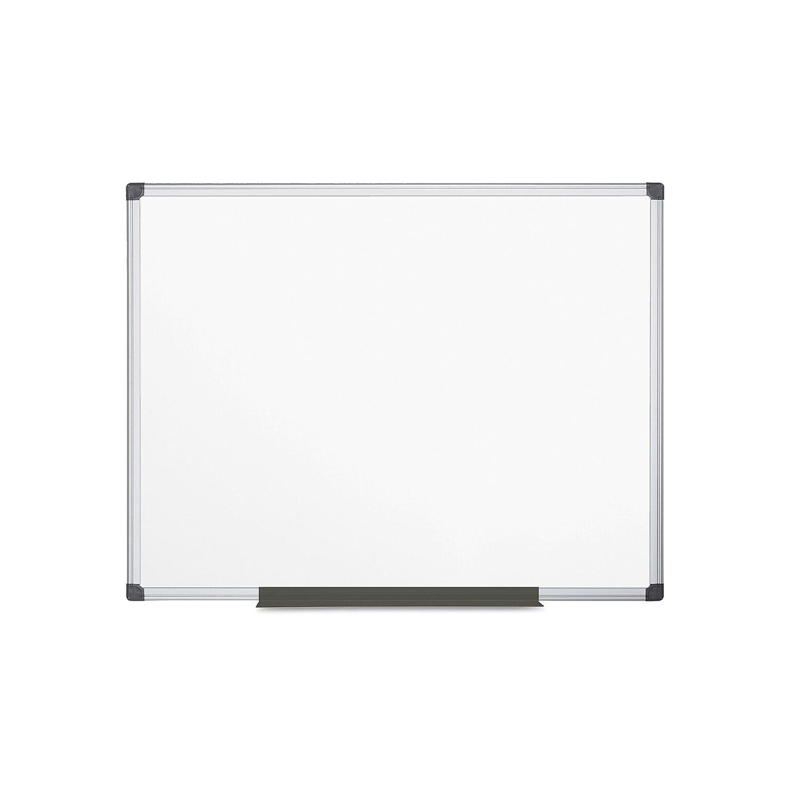 Bi-Office Maya Lacquered Steel Dry-Erase Whiteboard, Anodized Aluminum Frame, 6 x 4 (MA2707170)