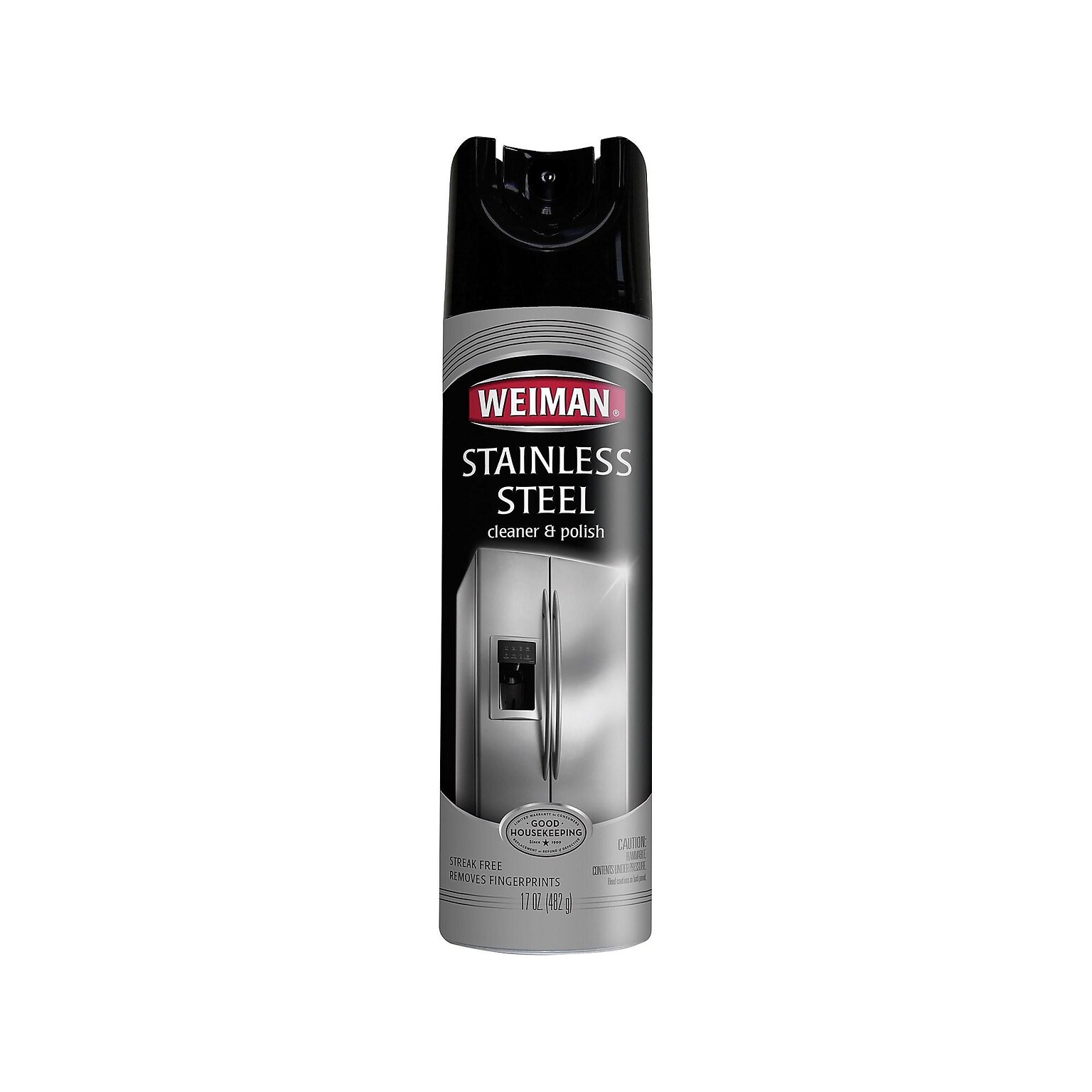 Weiman Stainless Steel Cleaner & Polish, Floral, 17 Oz. (49)