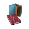 Smead Pressboard Classification Folders with SafeSHIELD Fasteners, 3 Expansion, Legal Size, 3 Divid