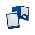 Oxford ViewFolio Twin Presentation Folder, Blue (OXF 57441)