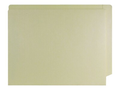 Medical Arts Press® End-Tab Pocket File Folders, 1-Fastener, Letter, Manila, 250/Bx (31466B)