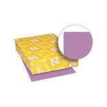 Exact Brights Multipurpose Paper, 50 lbs., 8.5 x 11, Bright Purple, 500/Pack (26771)