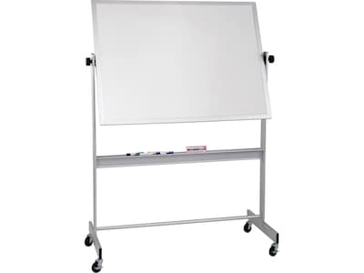 Best-Rite Deluxe Cork & Dry Erase Dry-Erase Whiteboard, Anodized Aluminum Frame, 6 x 4 (668AG-DC)