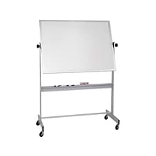 Best-Rite Deluxe Cork & Dry Erase Whiteboard, Anodized Aluminum Frame, 5 x 4 (668AF-DC)