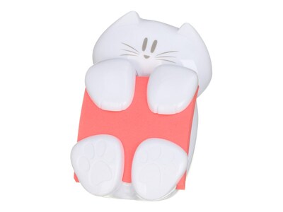 Post-it® Cat Pop-Up Dispenser for 3" x 3" Notes, White (CAT-330)