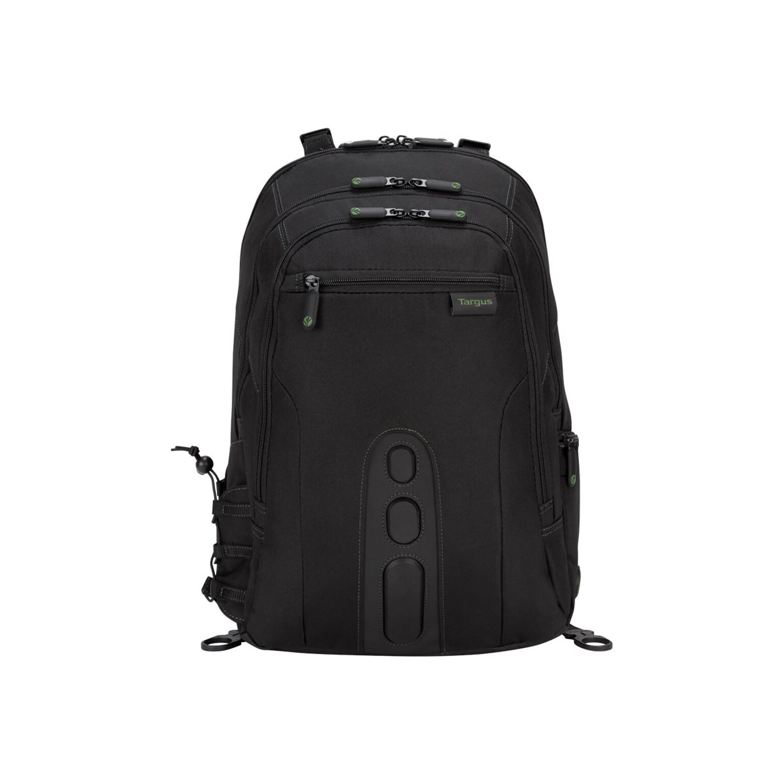 Targus Spruce EcoSmart Backpack, Black/Green (TBB013US)