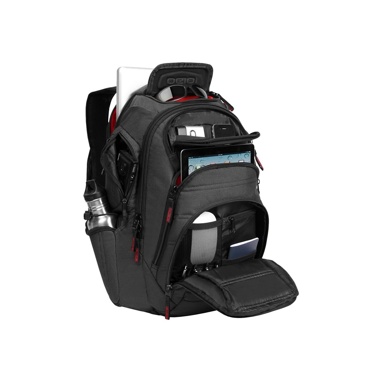 OGIO Renegade RSS Laptop Backpack, X-Large, Black Pindot (111071_317_N0)