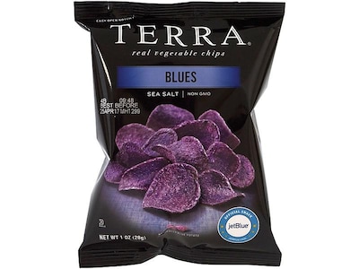 Terra Sea Salt Vegetable Chips, 1 oz., 24 Bags/Pack (209-02474)