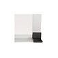 Essentials By Best-Rite Porcelain Dry-Erase Whiteboard, Anodized Aluminum Frame, Greater than 10' x 4' (2H2NK-M)