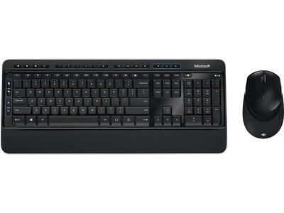 Microsoft Desktop 3050 Wireless Keyboard & Mouse, Black (PP3-00001)