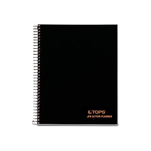 TOPS JEN Subject Notebooks, 6.75 x 8.5, Cornell, 84 Sheets, Black (63827)