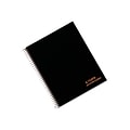 TOPS JEN Subject Notebooks, 6.75 x 8.5, Cornell, 84 Sheets, Black (63827)